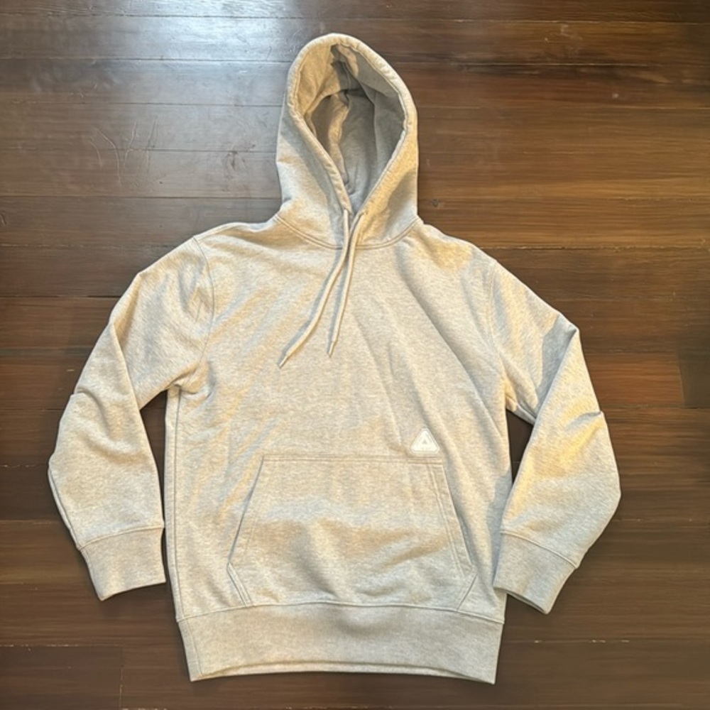 palace skateboards SOFAR HOOD GREY MARL. worn once. size s